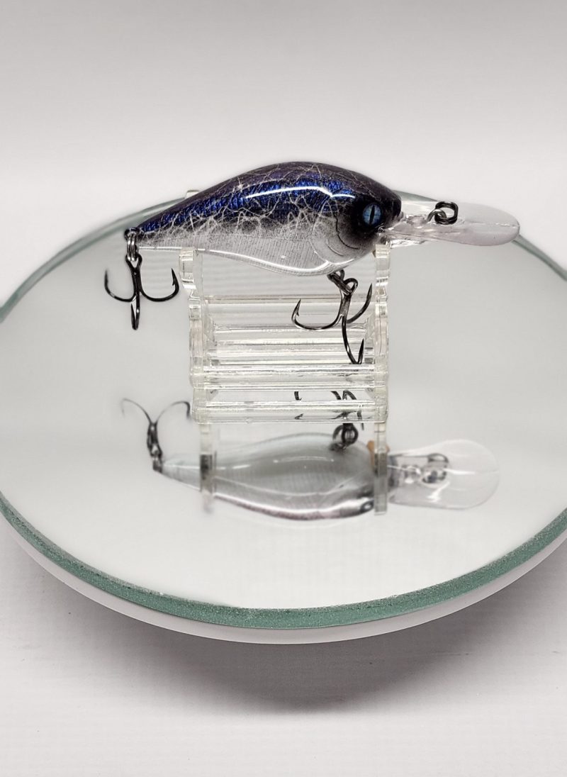 Blue Crackle Medium Diver Shad #CB7