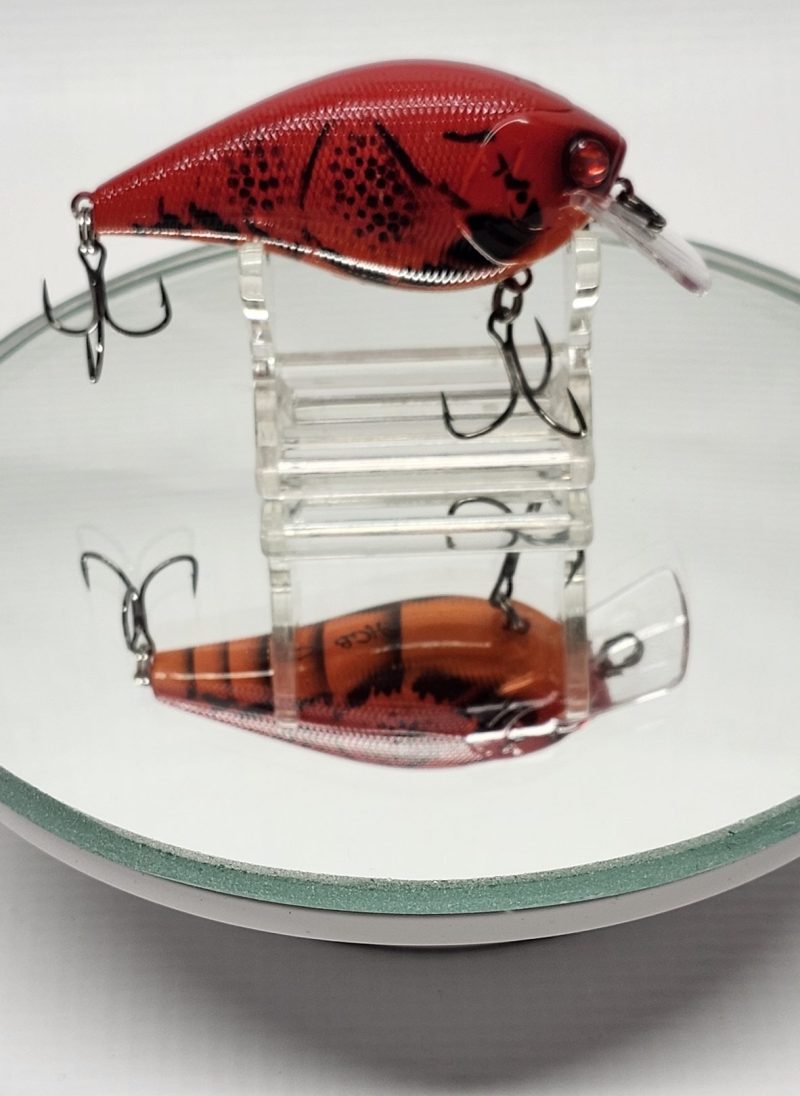 Red Craw 2.5 Square Bill with rattles