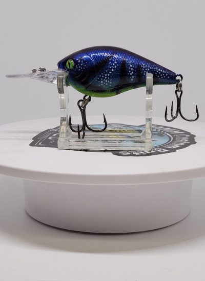 Blue Chart Craw Medium Diver Shad #CB7